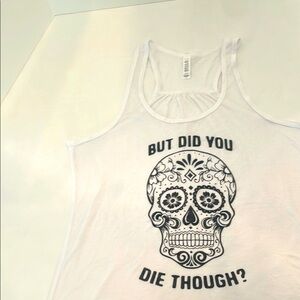 CVG tank top with skull.  NWOT.